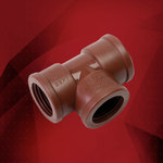 Tee Rosca Hembra - Hembra - Hembra 1/2”
